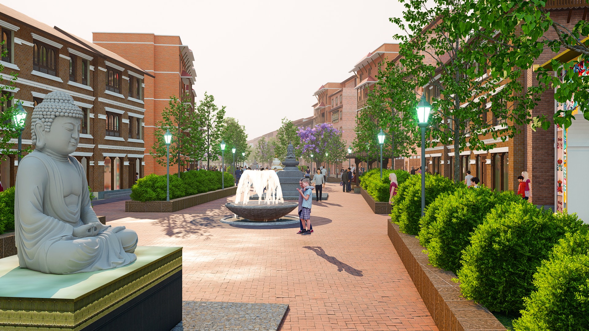 Bouddha Beautification Project project view 5