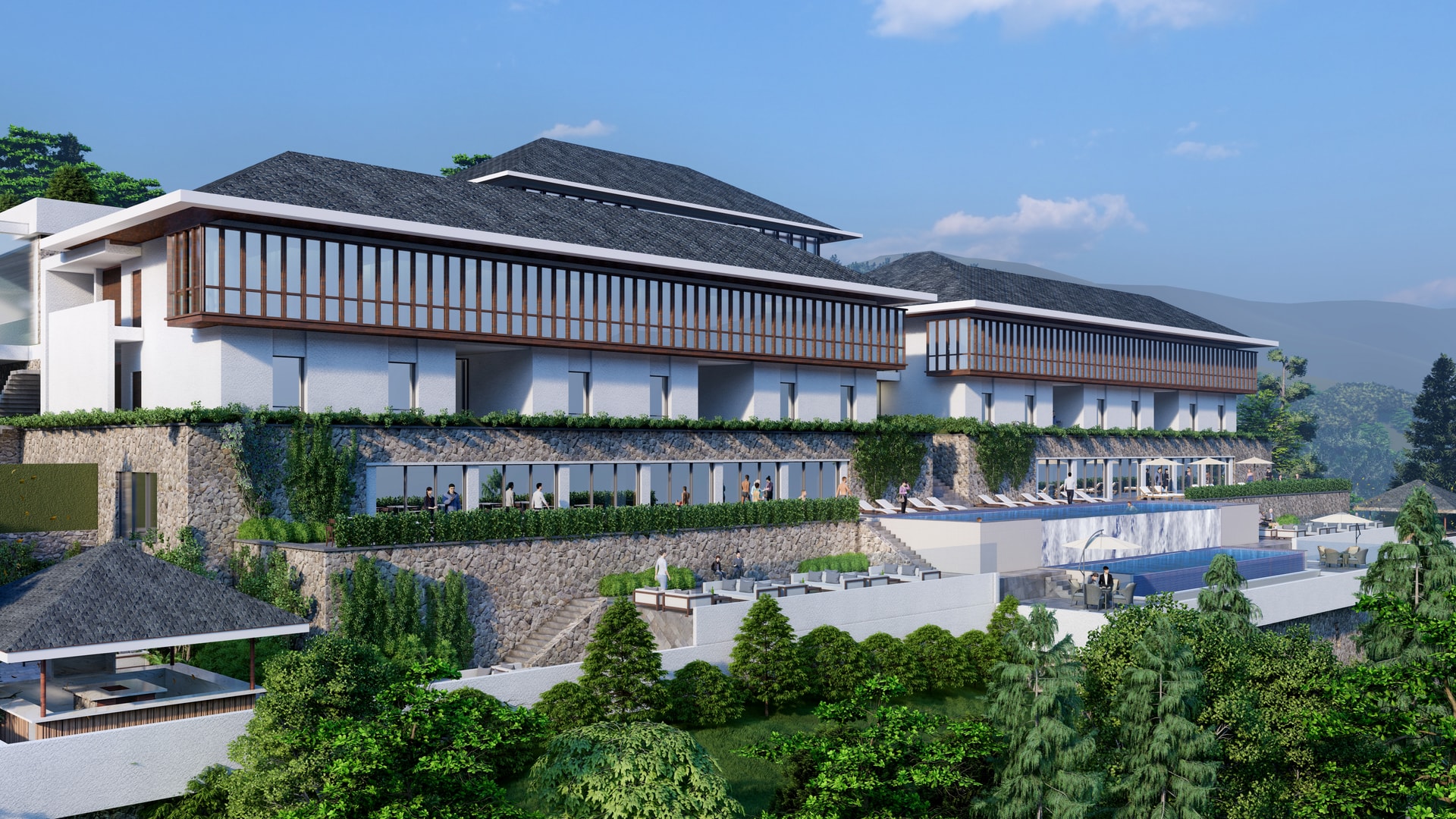 Dhulikhel Resort project view 2